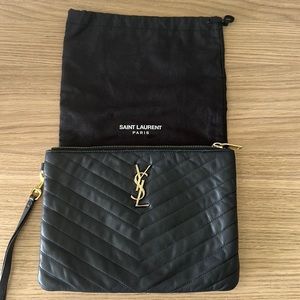Saint Laurent Wristlet
